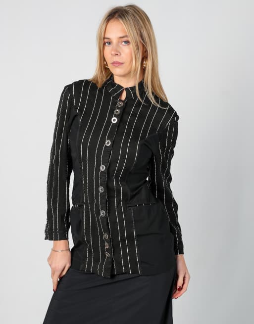 Vintage Joanna Gaye S blouse in black