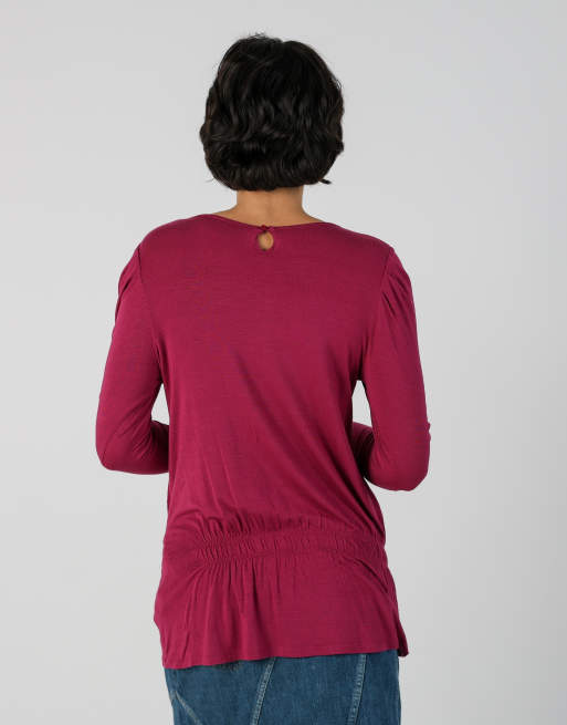 Vintage John Galliano M long sleeve top in pink, 2 of 4