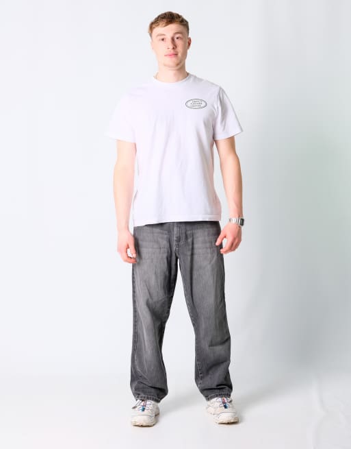 Vintage Joker 34x30 Denim Jeans Charcoal Grey