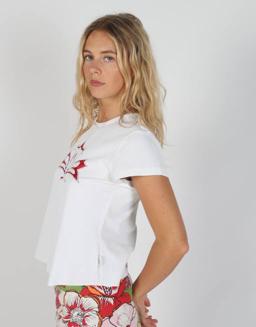 Vintage Joop! S baby tee in white, 3 of 4