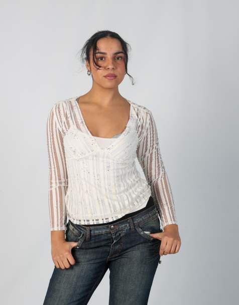 Vintage Joseph Ribkoff 10 cami in cream - view 1