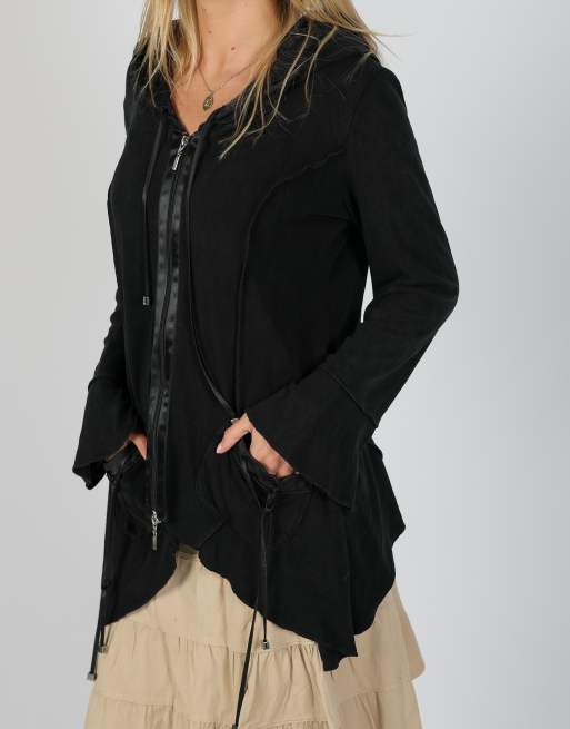 Vintage Joseph Ribkoff M hoodie in black, 4 of 4