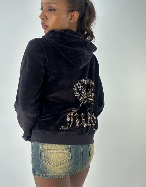 Vintage Juicy Couture hoodie in black
