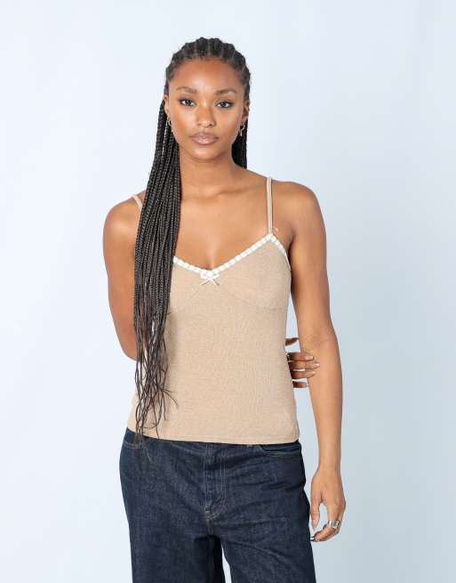 Vintage Jus D'Orange S cami in gold