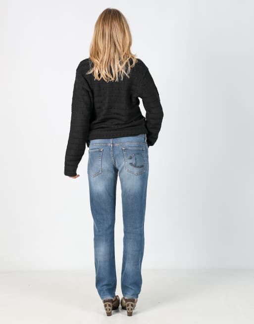 Vintage Just Cavalli L straight jeans in blue, 3 of 4
