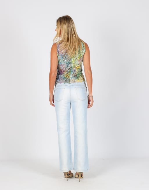 Vintage Just Cavalli S straight jeans in light blue, 3 of 4
