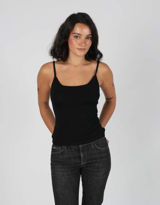 Vintage Just Woman S cami in black, 3 of 4
