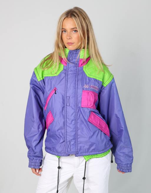 Vintage Kappa M ski jacket in purple