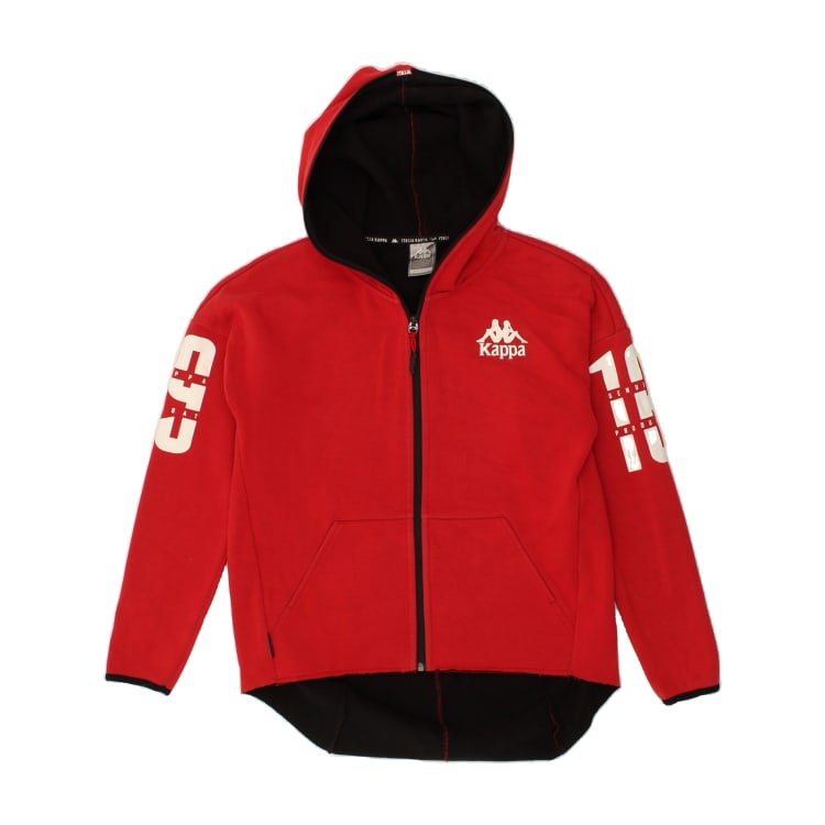 RcjShops Vintage Kappa Size L Graphic Zip Hoodie Sweater in Red Compra su SVD larticolo PATTA HEROES T SHIRT della marca