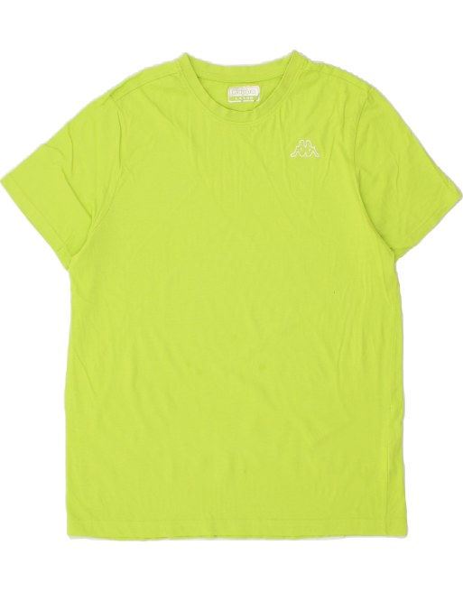 Vintage Kappa Size L T-Shirt Top in Green