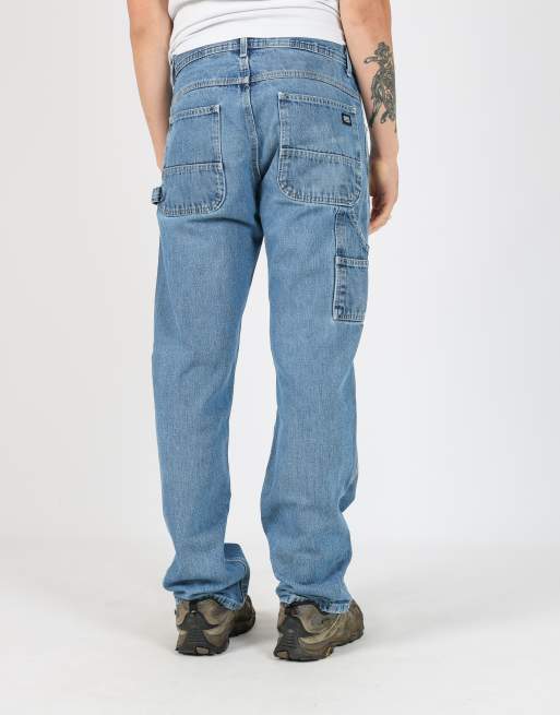 Vintage Key 32x34 denim carpenter jeans in blue, 4 of 4