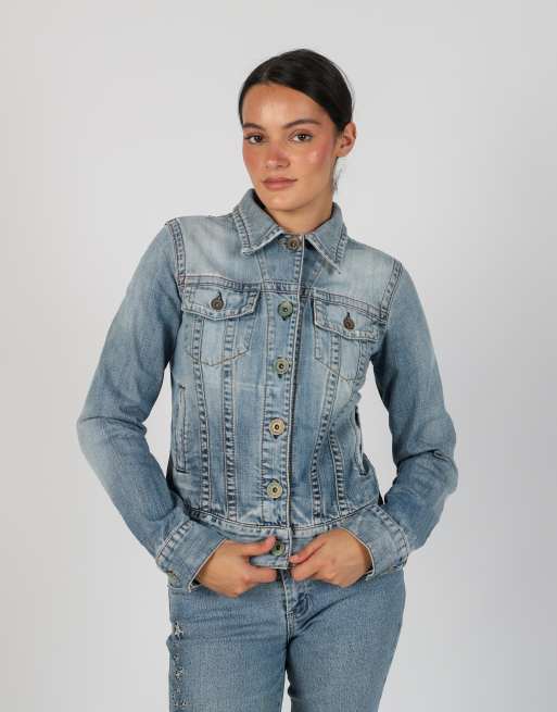 Vintage Killah S denim jacket in light blue