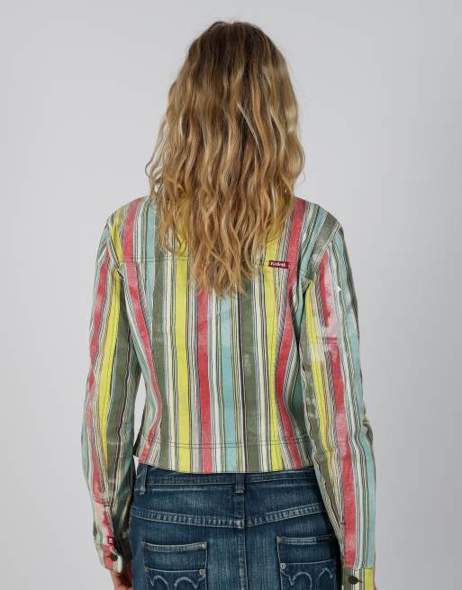 Vintage Killah S light jacket in multi colured, 2 of 4