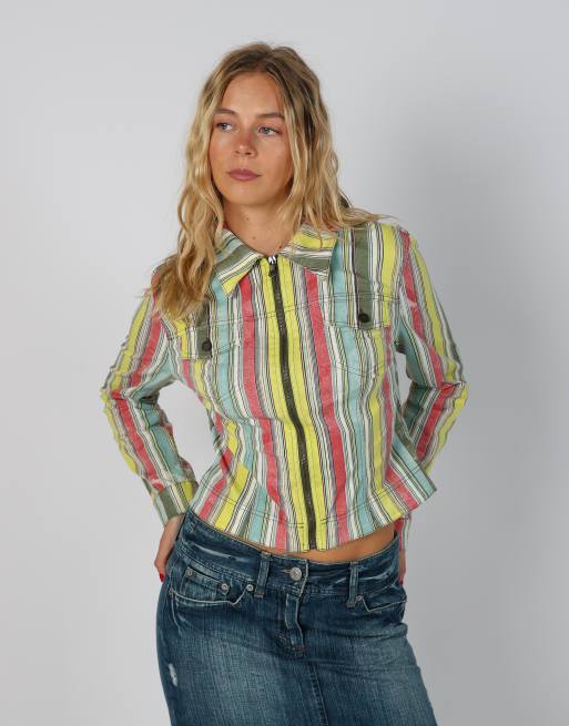 Vintage Killah S light jacket in multi colured, 3 of 4