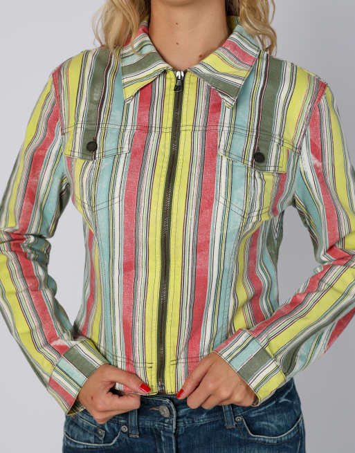 Vintage Killah S light jacket in multi colured, 4 of 4