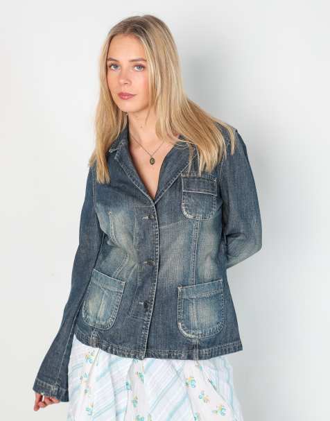 Vintage Killer Loop M denim jacket in blue - view 1