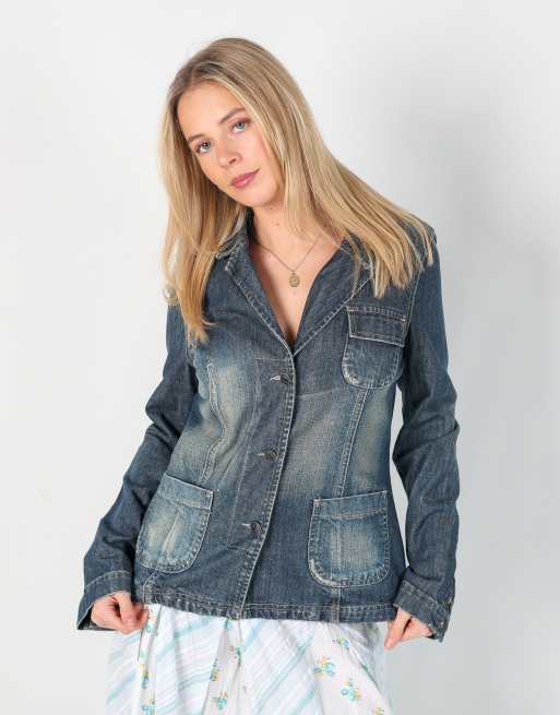 Vintage Killer Loop M denim jacket in blue, 3 of 4