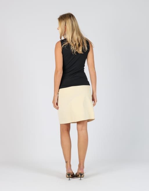 Vintage Killer Loop XS cord skirt in cream, 3 of 4