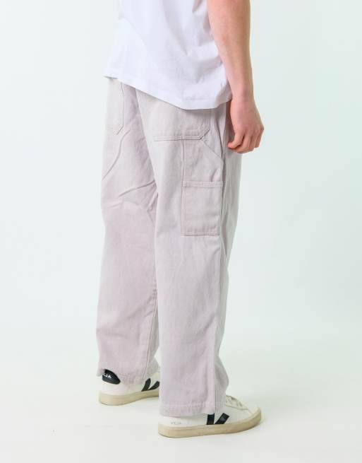 Vintage Kno Better. Blue Jeans 34x30 Denim Hip Hop Jeans Light Grey