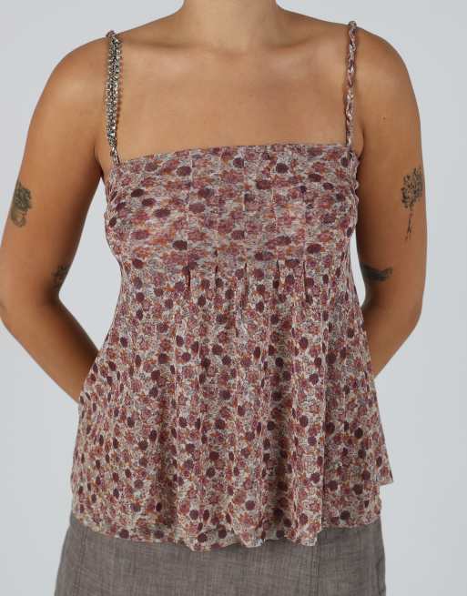 Vintage Kocca S cami in baby pink, 4 of 4