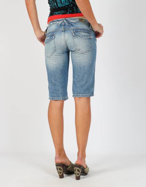 Vintage Kocca XS 3/4 jeans in blue, 4 of 4