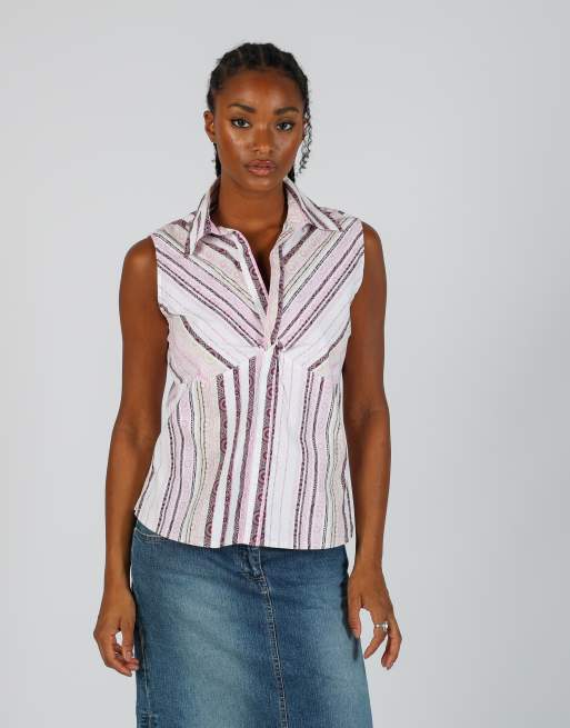 Vintage KOMBIWORLD L cami in pink