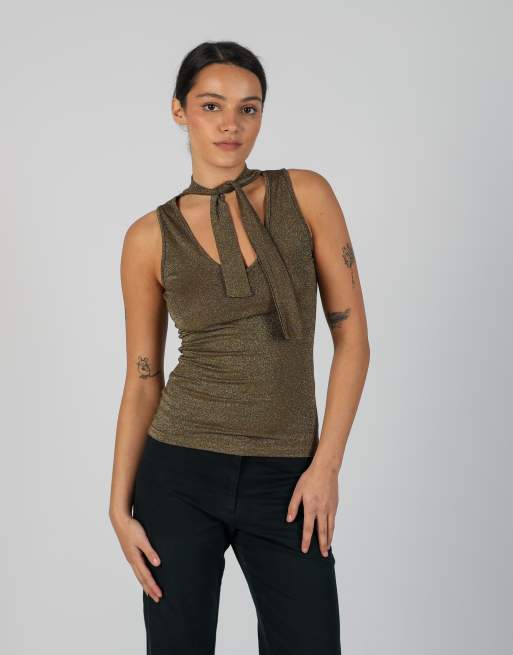 Vintage Kontatto S cami in gold