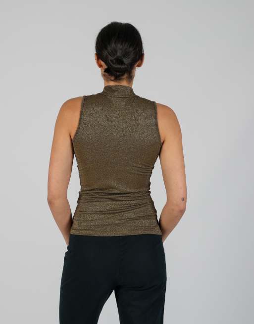 Vintage Kontatto S cami in gold, 2 of 4