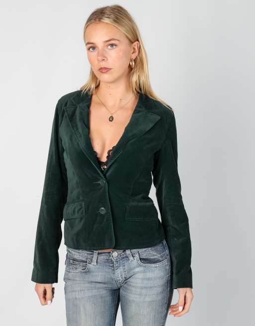 Vintage Kookai S blazer in dark green