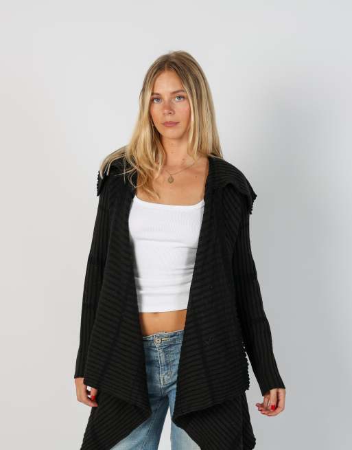 Vintage Krizia Jeans M cardigan in brown, 2 of 4