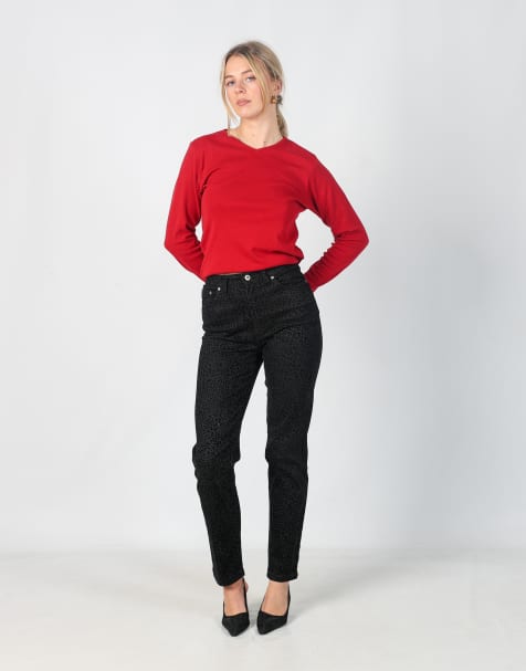 Vintage Krizia Jeans XS skinny jeans in black - view 1