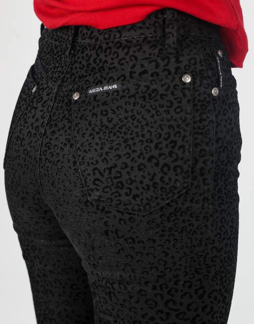 Vintage Krizia Jeans XS skinny jeans in black, 4 of 4