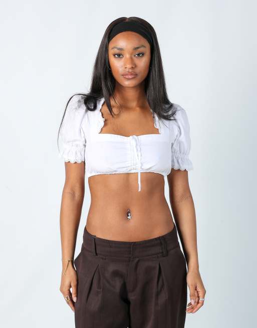 Vintage Kruger 6 blouse in ivory