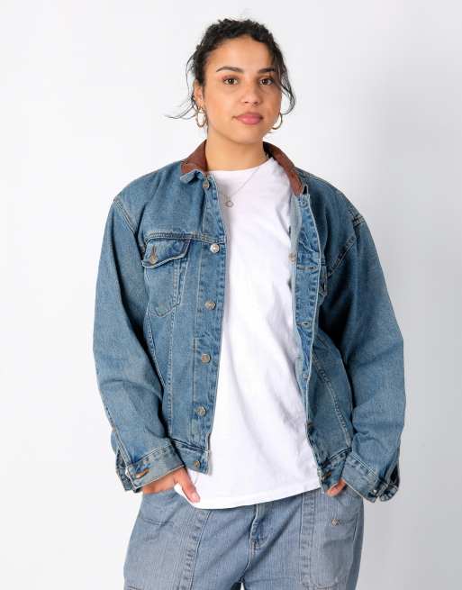 Vintage  l denim jacket blue