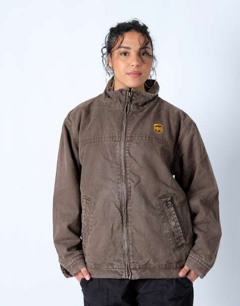 Vintage  L Light Jacket Brown - view 1