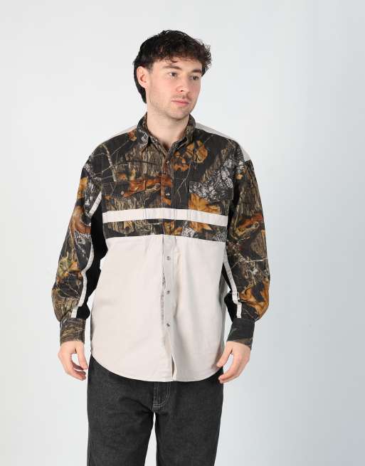 Vintage  l long sleeve shirt in beige