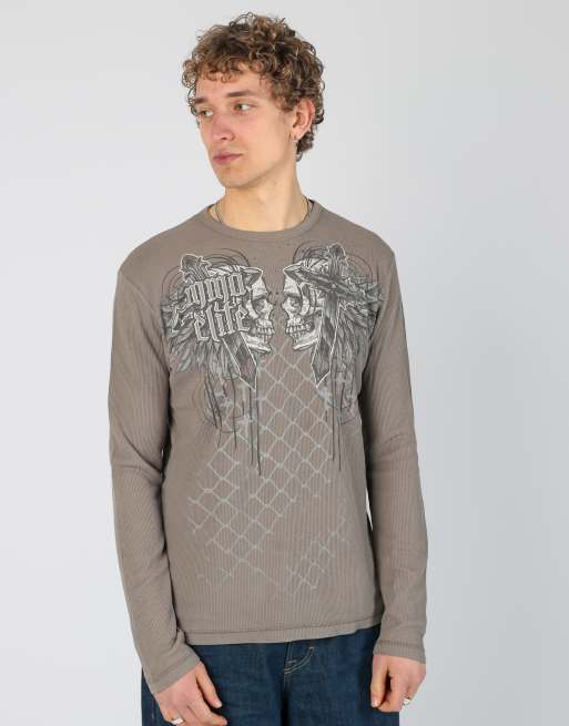 Vintage  l long sleeve t-shirt in grey