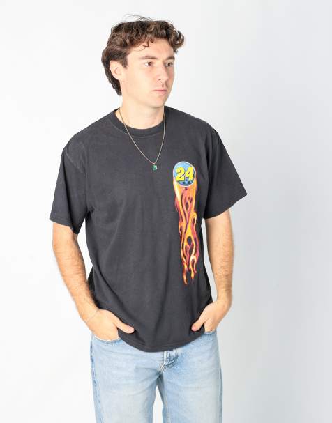 Vintage  l t-shirt in black - view 1