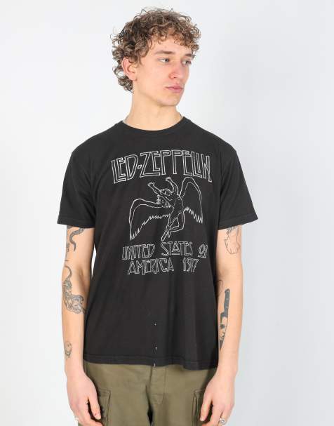 Vintage  l t-shirt in black - view 1