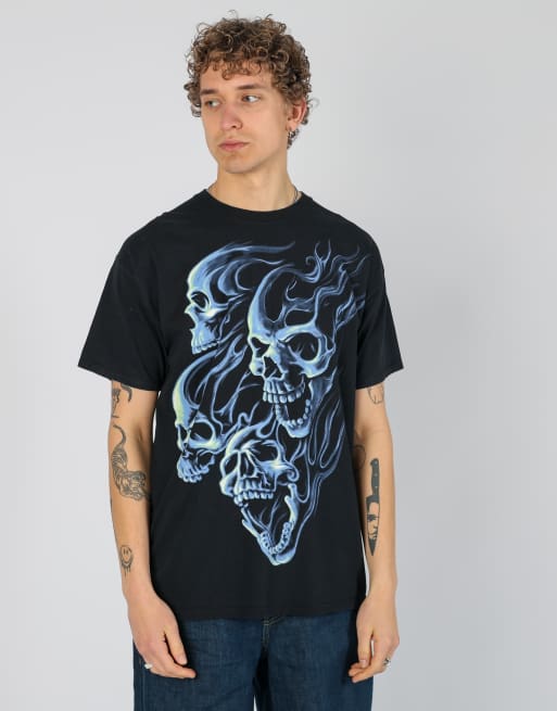 Vintage  l t-shirt in black