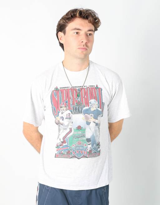 Vintage  l t-shirt in grey