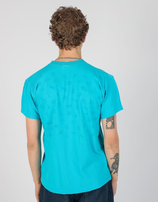 Vintage  l t-shirt in turquoise, 3 of 4