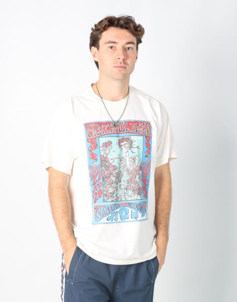 Vintage  l t-shirt in white - view 1