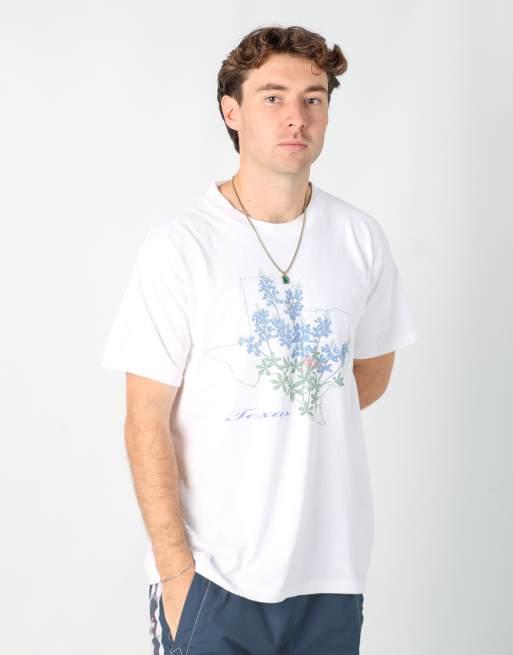 Vintage  l t-shirt in white