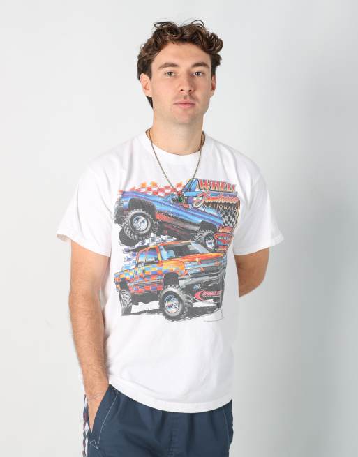 Vintage  l t-shirt in white