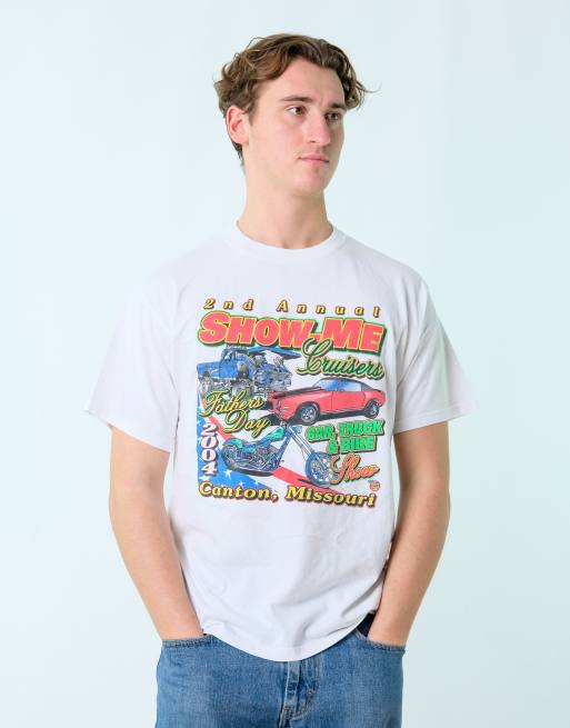 Vintage  L T-Shirt White