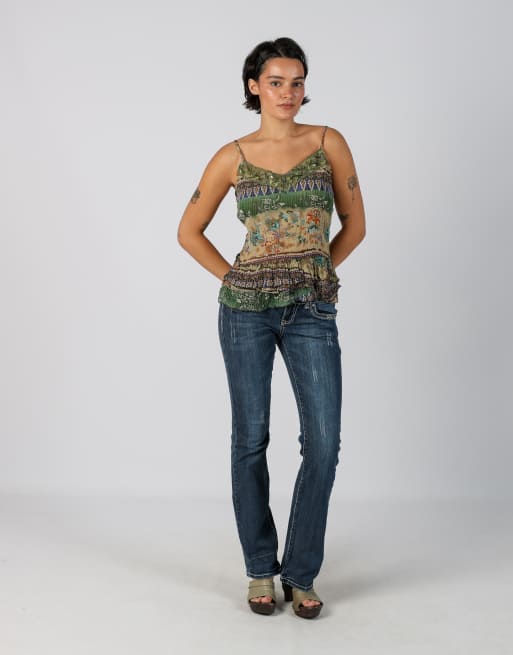 Vintage L.A. Idol S bootcut jeans in blue, 1 of 4
