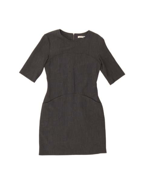 Vintage Lacoste Bodycon Dress Size 36 Small In Grey - view 1