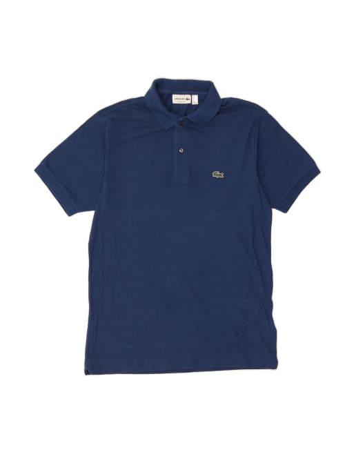Vintage Lacoste Classic Fit Polo Shirt Size 3 Small In Blue