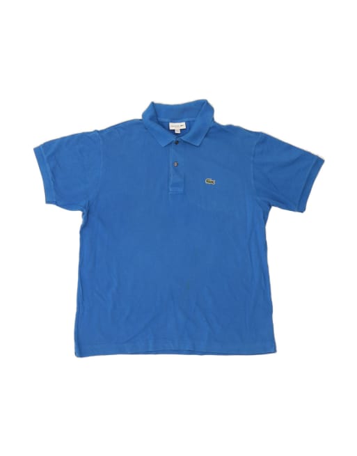Vintage Lacoste Classic Fit Polo Shirt Size 6 XL In Blue